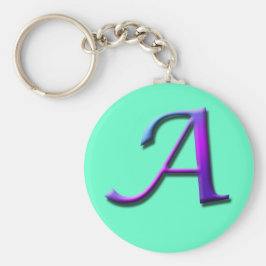 Monogram A Sleutelhanger