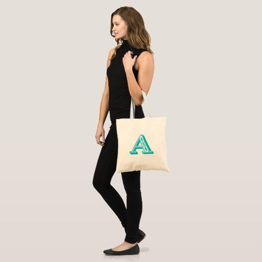 Monogram "A"-Tas Tote Bag (Voorkant (model))