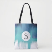 monogram aangepast abstract tas (Voorkant)