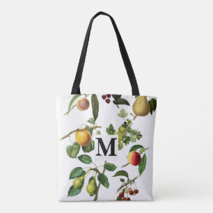 monogram aangepast gepersonaliseerd natuur tas