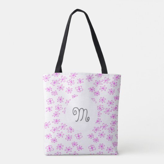 monogram aangepast schattig tas (Achterkant)
