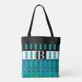 monogram aangepast stijlvol tas (Achterkant)