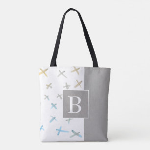 monogram aangepast stijlvol tas