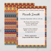 Monogram aangepaste Afrikaanse tribale kunst Kaart (Voorkant / Achterkant)