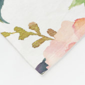 Monogram Aangepaste flessenbak Fleece Deken (Hoek)