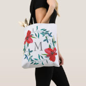 Monogram Aangepaste gepersonaliseerde geschilderde Tote Bag (Dichtbij)