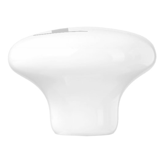 Monogram Aangepaste invoerknop Keramische Knop (Zijkant)