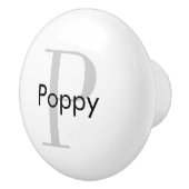 Monogram Aangepaste invoerknop Keramische Knop (Rechts)