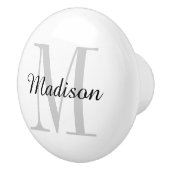 Monogram Aangepaste invoerknop Keramische Knop (Rechts)