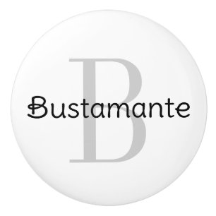 Monogram Aangepaste invoerknop Keramische Knop