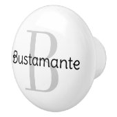 Monogram Aangepaste invoerknop Keramische Knop (Rechts)