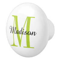 Monogram Aangepaste invoerknop