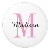 Monogram Aangepaste invoerknop Keramische Knop (Voorkant)