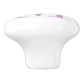 Monogram Aangepaste invoerknop Keramische Knop (Zijkant)