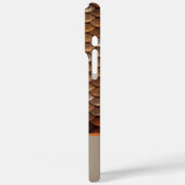 Monogram Aangepaste naam Metallic Zeemeermin-weegs Case-Mate iPhone Case (Achterkant / Links)