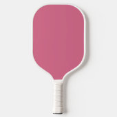 Monogram Aangepaste roze hartkleball peddel Pickleball Paddle (Achterkant)
