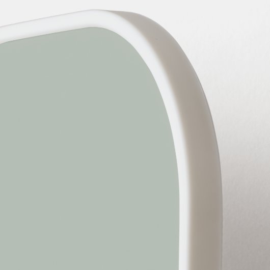 Monogram Aangepaste Sage Green Pickleball Paddle (Links Detail)