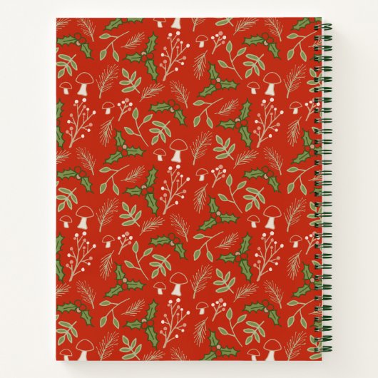 Monogram Aangepaste spiraal Notitieboek (Achterkant)