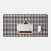 Monogram Aanpassen Chic Plaid Bureaumat (Keyboard & Muis)