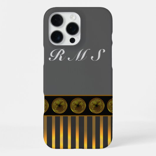 Monogram Aanpassen iPhone 7 Plus, Barely There Hoesje (Achterkant)
