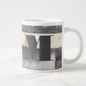 Monogram | Aarde en rook I Grote Koffiekop (Rechts)