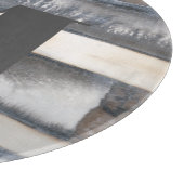 Monogram | Aarde en rook I Snijplank (Hoek)