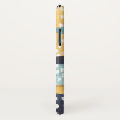 Monogram | Abstract cirkelpatroon Case-Mate iPhone Case (Achterkant / rechts)