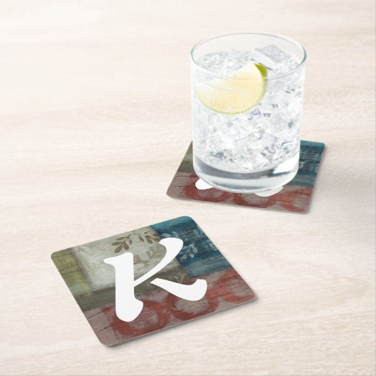 Monogram | Abstract erfgoed II Kartonnen Onderzetters (Insitu)