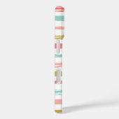 Monogram abstract gekleurde strepen Case-Mate iPhone case (Achterkant / Rechts)