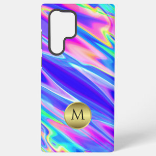 Monogram Abstract Holografisch Samsung Galaxy Hoesje