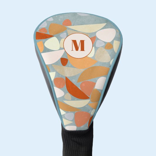 Monogram Abstract Matig Geometrisch Golfheadcover