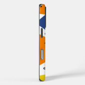 Monogram Abstract Moderne Driehoeken  Case-Mate iPhone Case (Achterkant / Rechts)