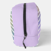 Monogram abstract regenboog chevron moderne Naai T Toilettasje (Rechts)