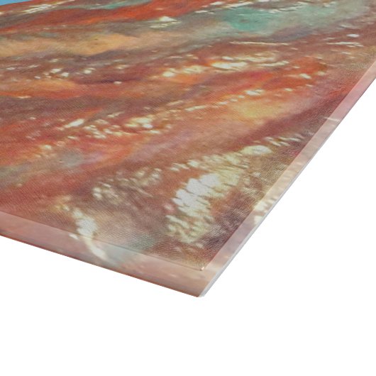 Monogram Abstract schilderij Familienaam Snijplank (Hoek)