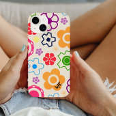 Monogram abstract ventilatorvermogen Case-Mate iPhone case