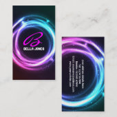 Monogram Abstract Visitekaartje ontwerp (Voorkant / Achterkant)