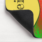 Monogram Abstracte akoestische gitaar Muismat (Hoek)