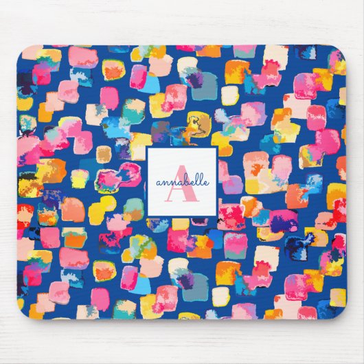 Monogram Abstracte, speciaal uitgeruste iPad met s Muismat (Voorkant)