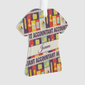 Monogram accountant ornament (voorkant)