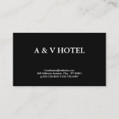 Monogram | Achtergrond Visitekaartje (Achterkant)