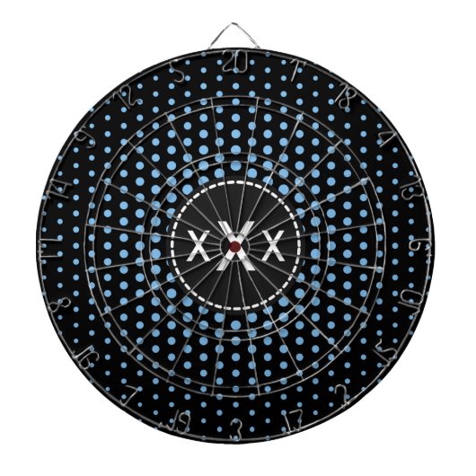 Monogram Aero Techno Stippen Modern Dartbord (Voorkant)