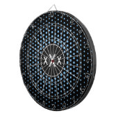 Monogram Aero Techno Stippen Modern Dartbord (Voorkant Rechts)