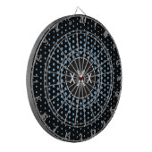 Monogram Aero Techno Stippen Modern Dartbord (Voorkant Links)