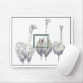 Monogram afbeelding van de strip en de inkt muismat (Met muis)