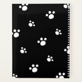 Monogram | Afdrukken zwart-wit-pop-uppagina's (zwa Planner (Achterkant)