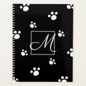 Monogram | Afdrukken zwart-wit-pop-uppagina's (zwa Planner (Voorkant)