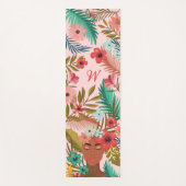 Monogram -Afrikaans-Amerikaanse Botanische Oerwoud Yogamat (Voorkant)