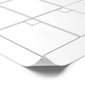  Monogram Agenda Poster (Hoek)