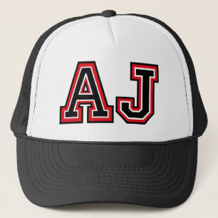 Monogram "AJ" Trucker Pet
