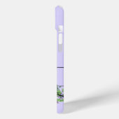 Monogram alfabet A Lavendel Eucalyptus Dragonfly Case-Mate iPhone Case (Achterkant / Links)